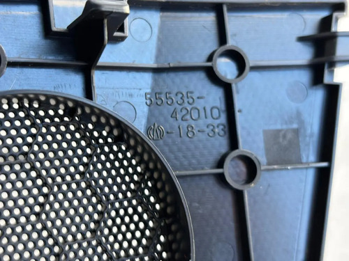 Tela Do Alto Falante Painel Lado Esq Toyota Rav4 2018 Usado Preto - Imagem 5