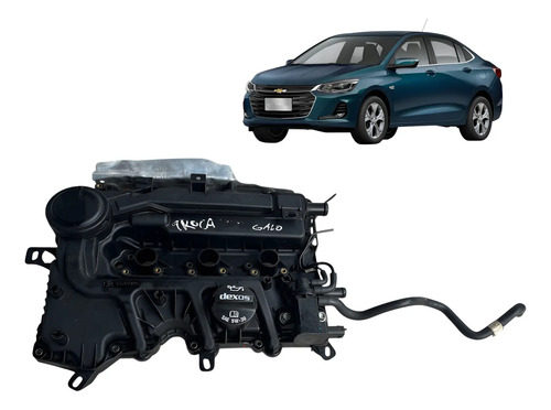 Tampa De Válvula Gm Onix 1.0 Turbo 2020 Usado Preto - Imagem 1