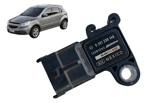 Sensor De Map Chevrolet Agile 1.4 2010 Usado