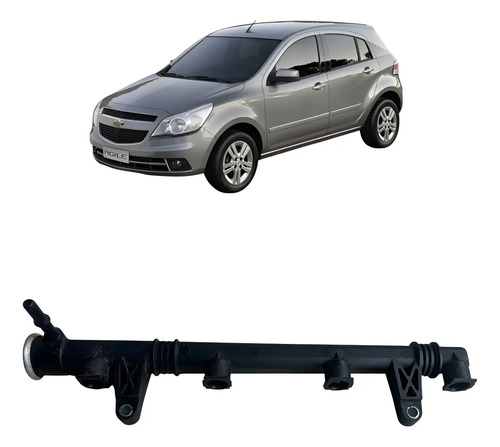 Flauta Bico Injetor Gm Agile 1.4 2010 Usado