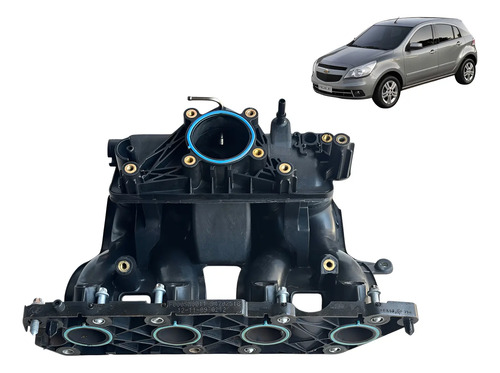 Coletor De Admissão Chevrolet Agile 1.4 2010 Usado