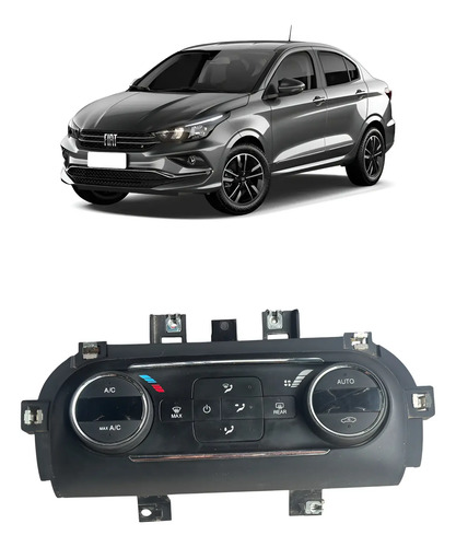 Comando Ar Digital Fiat Cronos 2019 Detalhe Usado