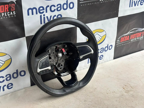 Volante De Direção Com Comandos Fiat Cronos 2019 Usado Preto - Imagem 2