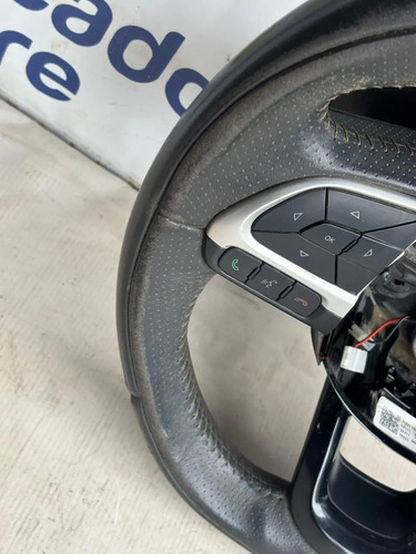 Volante De Direção Com Comandos Fiat Cronos 2019 Usado Preto - Imagem 6