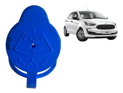 Tampa Reservatório D'água Parabrisa Ford Ka 2019 Usado Azul
