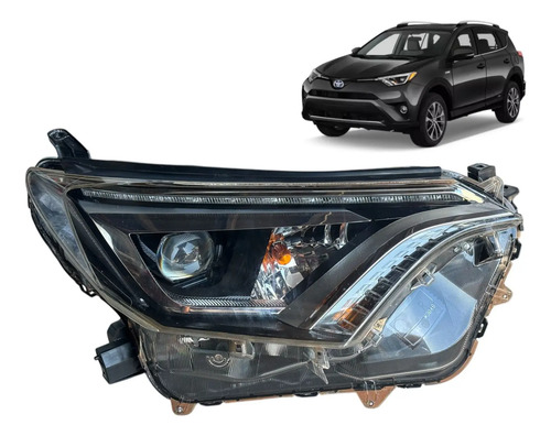 Farol Direito Toyota Rav4 2018 Original Minimo Detalhe Usado Direito/passageiro