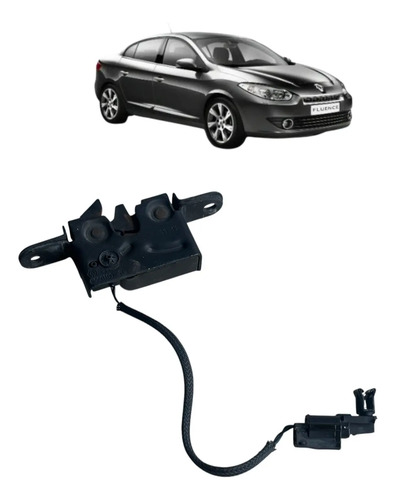 Fechadura Trava Capô Renault Fluence 2013 Detalhe Usado