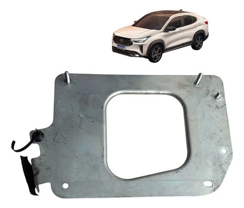 Suporte Bateria Fiat Fastback 2023 Usado Original Cinza