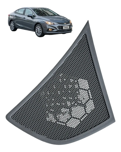 Tampa Grade Alto Falante Esq Painel Cruze Ltz 2018 Usado Bege