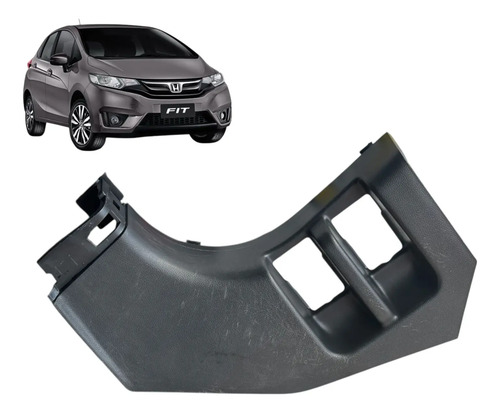 Moldura Soleira Dianteira Esquerda Honda Fit 2016 Usado