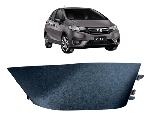 Acabamento Painel Central Direito Honda Fit 2016 Usado Preto