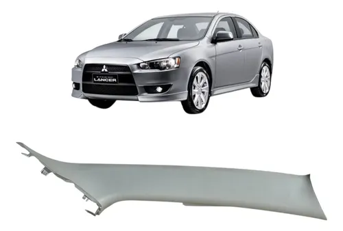 Moldura Coluna Dianteira Direit Mitsubishi Lancer 2013 Usado