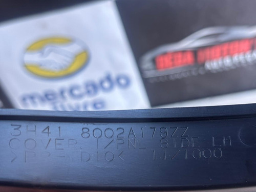 Acabamento Painel Lado Esquerdo Mitsubishi Lancer 2013 Usado Preto - Imagem 5