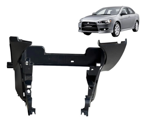 Moldura Central Painel Mitsubishi Lancer 2013 Original Usado
