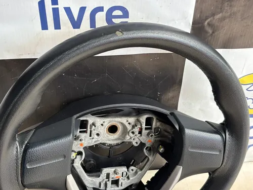 Volante Direção Toyota Etios 2018 Com Detalhe Usado Preto - Imagem 5