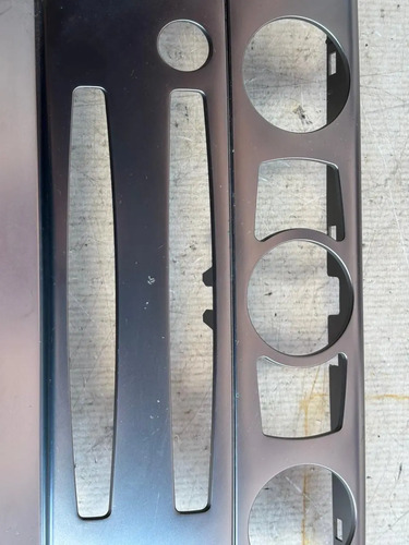 Moldura Comando Ar Condicionado Bmw 645i 2005 Detalhe Usado - Imagem 7