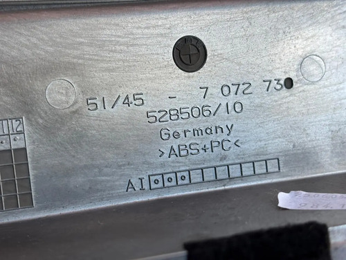 Moldura Comando Ar Condicionado Bmw 645i 2005 Detalhe Usado - Imagem 8