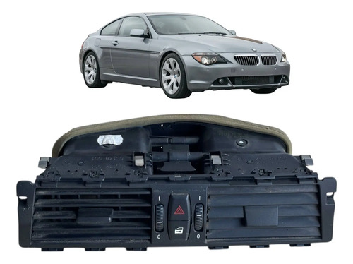 Difusor Ar Central Com Alerta Trava Bmw 645i V8 2005 Usado