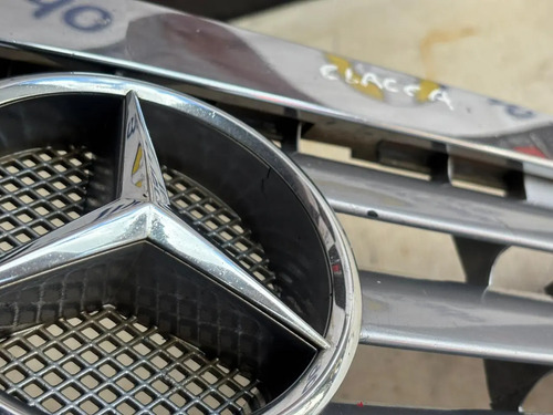 Grade Diante Parachoque Mercedes Classe A 2002 Detalhe Usado Cinza Brilhante - Imagem 10