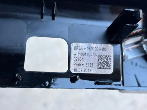 Moldura Apoio Braço Console Range Rover Sport V6 2014 Usado Preto - Imagem 7