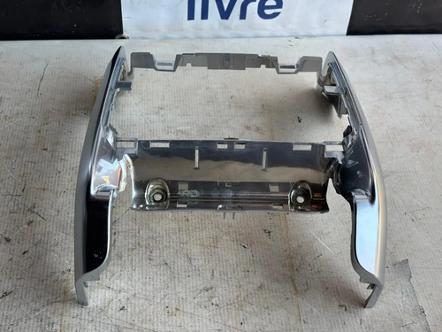 Moldura Central Painel Range Rover Sport 2014 Prateado - Imagem 5