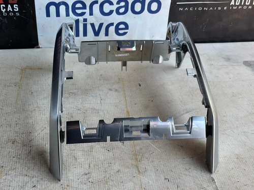 Moldura Central Painel Range Rover Sport 2014 Prateado - Imagem 6