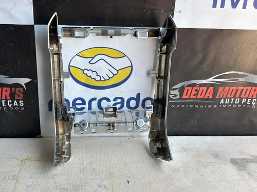 Moldura Central Painel Range Rover Sport 2014 Prateado - Imagem 7