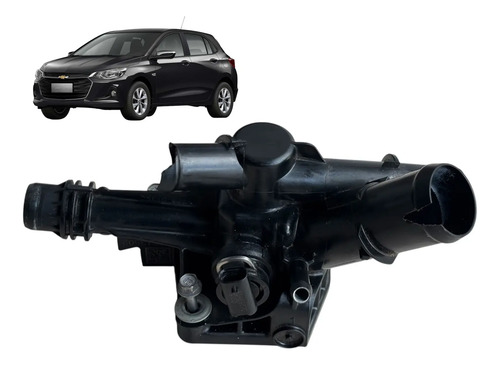 Carcaça Válvula Termostática Gm Onix 1.0 Turbo 2020 Detalhe