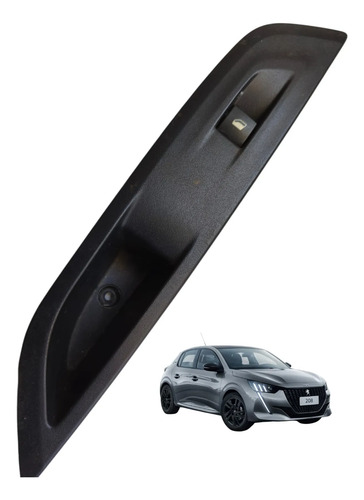 Acabamento Botão Vidro Dianteiro Direito Peugeot 208 2020-24