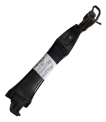 Macaneta Porta Ext Diant Esq Peugeot 208 2020/24 9824713780 Preto Dianteira - Imagem 4