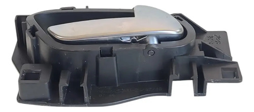 Maçaneta Interna Diant Dir Peugeot 208 2020 2023 E1206288 Preto Dianteira - Imagem 5
