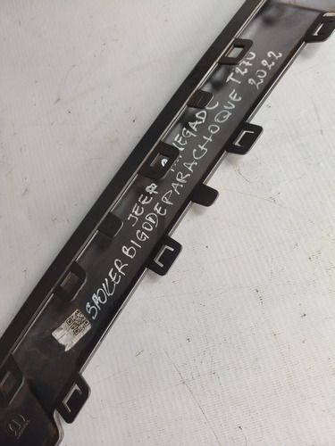 Moldura Inf Parachoque Diant Jeep Renegade 2024 100267274 Cinza-escuro - Imagem 4