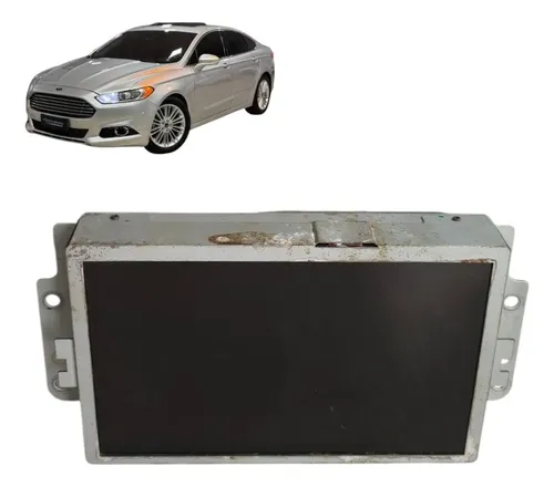 Central Multimidia Ford Fusion Se Sel Tit 13/17 Ds7t14f239br Prateado - Imagem 1
