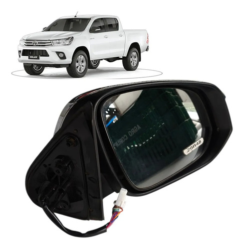 Retrovisor Direito C/camera Hilux Sw4 Srx Srv 18/25 044623