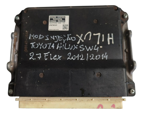 Modulo Injecao Hilux Sw4 3.0 Diesel Aut 12/15 896660k450