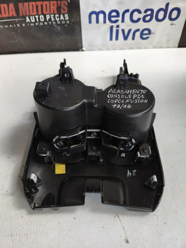 Acabamento Console P/copos Central Ford Fusion Tit 13/16 Preto - Imagem 6