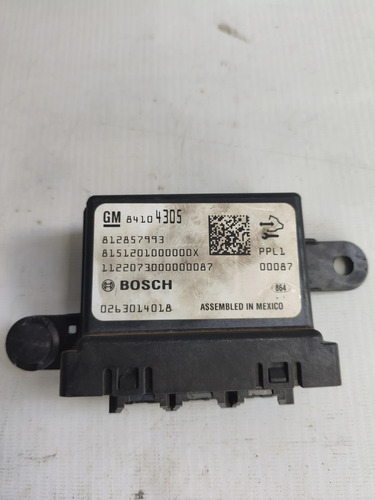 Modulo Central Sensor Estacionamento S10 17/2025 84104305 Preto - Imagem 6