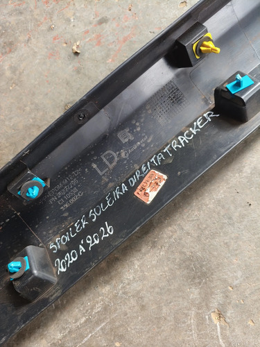 Spoiler Soleira Direita Tracker 2020 A 2026 Orig 26227795 Preto - Imagem 2