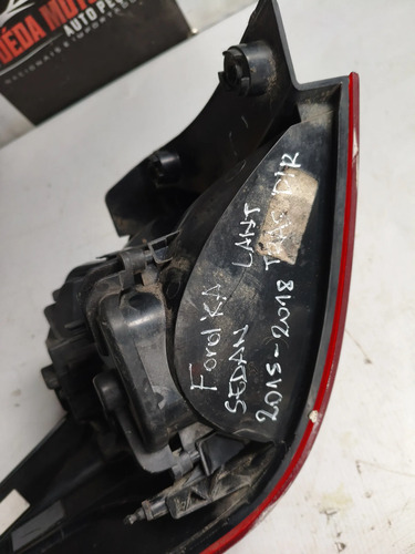 Lanterna Traseira Direita Ford Ka Sedan 15/18 C/detalhe Direito/passageiro Vermelho - Imagem 7