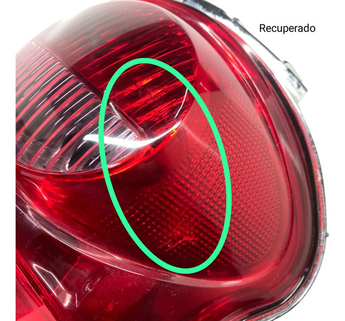 Lanterna Traseira Direita Smart Fortwo 2008 2012 Original Direito/passageiro Vermelho - Imagem 2