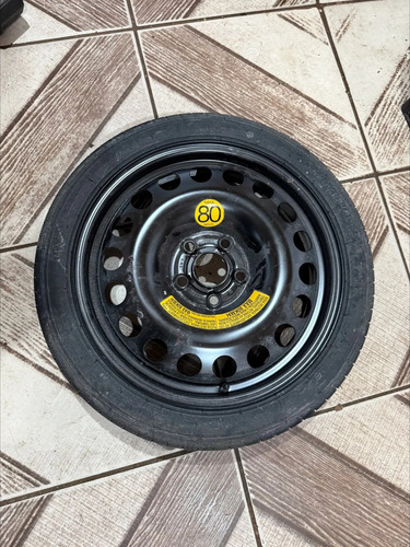 Estepe Roda Pneu Original Chevrolet Cruze Preto