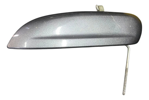 Maçaneta Externa Traseira Esquerda Onix 2012 2019 Original Prateado Traseira - Imagem 3