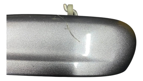 Maçaneta Externa Traseira Esquerda Onix 2012 2019 Original Prateado Traseira - Imagem 5