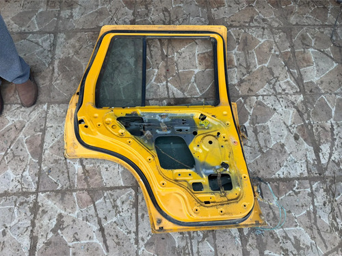 Porta Traseira Esquerda Nissan Pathfinder 1990 Até 1995 Traseira Esquerdo Amarelo - Imagem 5