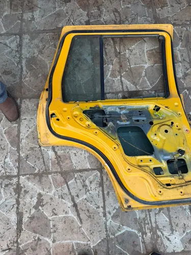Porta Traseira Esquerda Nissan Pathfinder 1990 Até 1995 Traseira Esquerdo Amarelo - Imagem 6