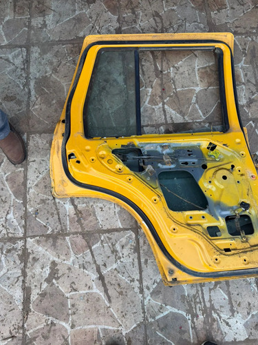 Porta Traseira Esquerda Nissan Pathfinder 1990 Até 1995 Traseira Esquerdo Amarelo - Imagem 7