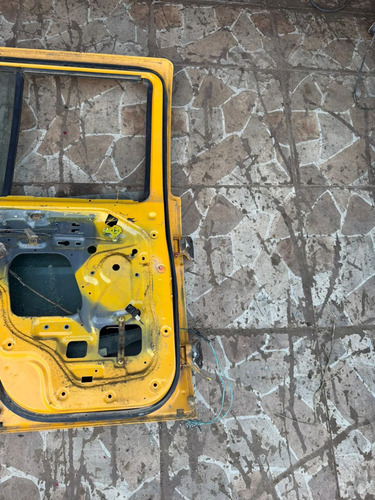 Porta Traseira Esquerda Nissan Pathfinder 1990 Até 1995 Traseira Esquerdo Amarelo - Imagem 8
