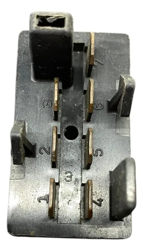Botão Pisca Alerta Audi A4 1995 2001 Original Preto - Imagem 4