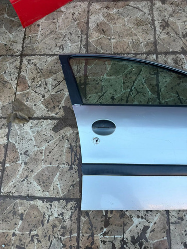 Porta Dianteira Direita Peugeot 206 207 1999 Até 2013 Dianteira Direito Cinza - Imagem 2