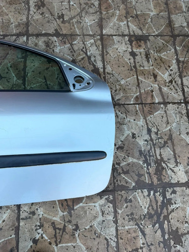 Porta Dianteira Direita Peugeot 206 207 1999 Até 2013 Dianteira Direito Cinza - Imagem 3